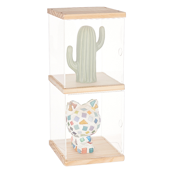 PandaHall FINGERINSPIRE 2 Tier Acrylic Figure Display Case 5.9x5.9x11.8inch Moccasin Wood Base & Top Storage Box Countertop Acrylic Building..., Orange
PandaHall FINGERINSPIRE 2 Tier Acrylic Figure Display Case 5.9x5.9x11.8inch Moccasin Wood Base & Top Storage Box Countertop Acrylic Building..., Orange