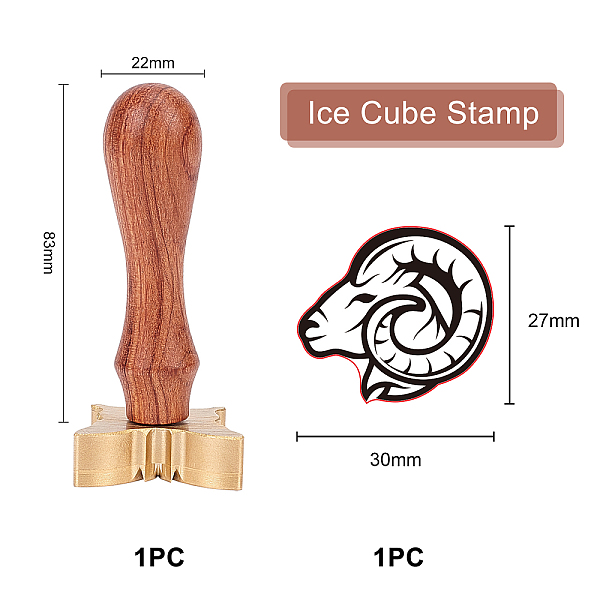 PandaHall Olycraft Brass Wax Seal Stamp, Pear Wood Handle, for DIY Scrapbooking, Animal Pattern, Stamp: 30x12mm, Handle: 78.3~78.5x22mm...
PandaHall Olycraft Brass Wax Seal Stamp, Pear Wood Handle, for DIY Scrapbooking, Animal Pattern, Stamp: 30x12mm, Handle: 78.3~78.5x22mm...