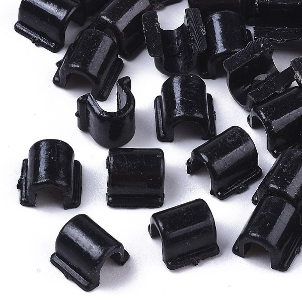 PandaHall Opaque AS Plastic Base Buckle Hair Findings, for Hair Tie Accessories Making, Black, 8.5x9x6mm, about 4000pcs/bag Plastic Black
PandaHall Opaque AS Plastic Base Buckle Hair Findings, for Hair Tie Accessories Making, Black, 8.5x9x6mm, about 4000pcs/bag Plastic Black