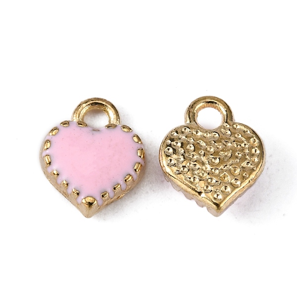 PandaHall Alloy Enamel Charms, Cadmium Free & Lead Free, Heart, Light Gold, Pink, 8x7.5x2.5mm, Hole: 1.5mm Alloy+Enamel Heart Pink
PandaHall Alloy Enamel Charms, Cadmium Free & Lead Free, Heart, Light Gold, Pink, 8x7.5x2.5mm, Hole: 1.5mm Alloy+Enamel Heart Pink