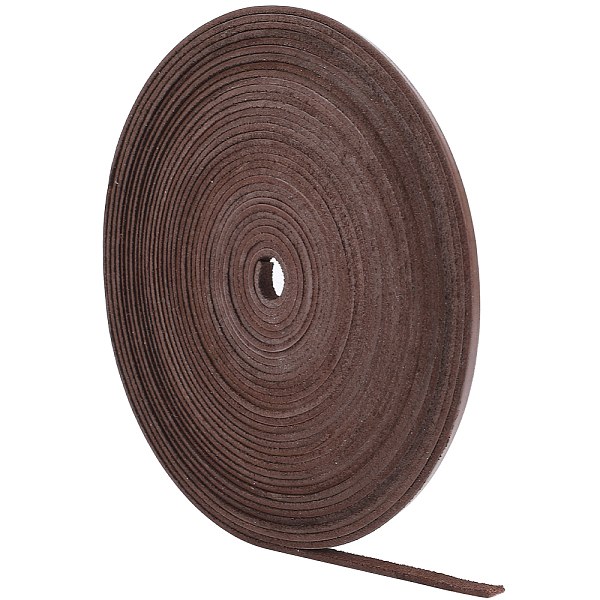 PandaHall Gorgecraft 10M Cowhide Leather Cords, Flat, Coconut Brown, 6x2mm Leather Flat
PandaHall Gorgecraft 10M Cowhide Leather Cords, Flat, Coconut Brown, 6x2mm Leather Flat