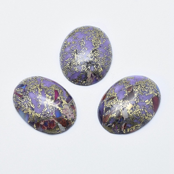 PandaHall Brass Line Regalite/Imperial Jasper/Sea Sediment Jasper Cabochons, Flat Oval, 30x22x6mm Imperial Jasper Oval
PandaHall Brass Line Regalite/Imperial Jasper/Sea Sediment Jasper Cabochons, Flat Oval, 30x22x6mm Imperial Jasper Oval