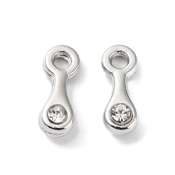 PandaHall Alloy with Rhinestone Pendants, Cadmium Free & Lead Free, Teardrop Charms, Platinum, 11x4x3.5mm, Hole: 1.6mm Alloy+Rhinestone..., Clear
PandaHall Alloy with Rhinestone Pendants, Cadmium Free & Lead Free, Teardrop Charms, Platinum, 11x4x3.5mm, Hole: 1.6mm Alloy+Rhinestone..., Clear