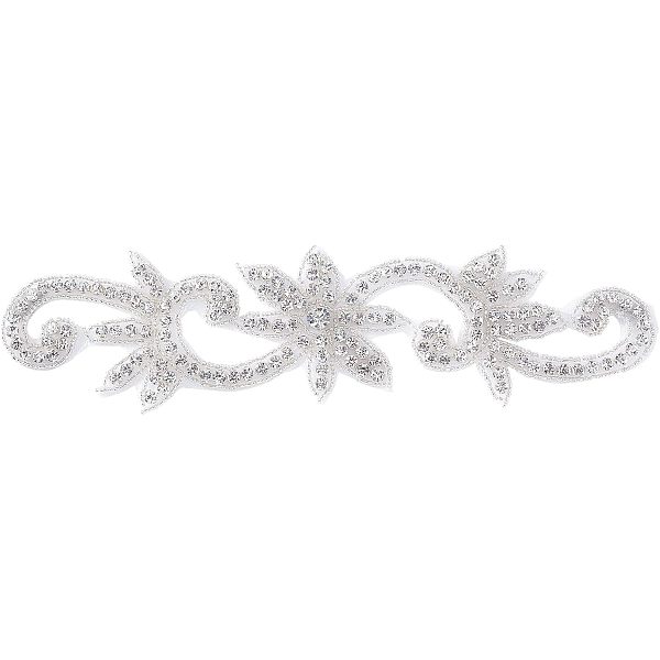PandaHall FINGERINSPIRE Crystal Rhinestone Wedding Dress Belt Applique Iron on/Sew Rhinestone Bridal Sash Decoration Rhinestones Beaded..., Clear
PandaHall FINGERINSPIRE Crystal Rhinestone Wedding Dress Belt Applique Iron on/Sew Rhinestone Bridal Sash Decoration Rhinestones Beaded..., Clear