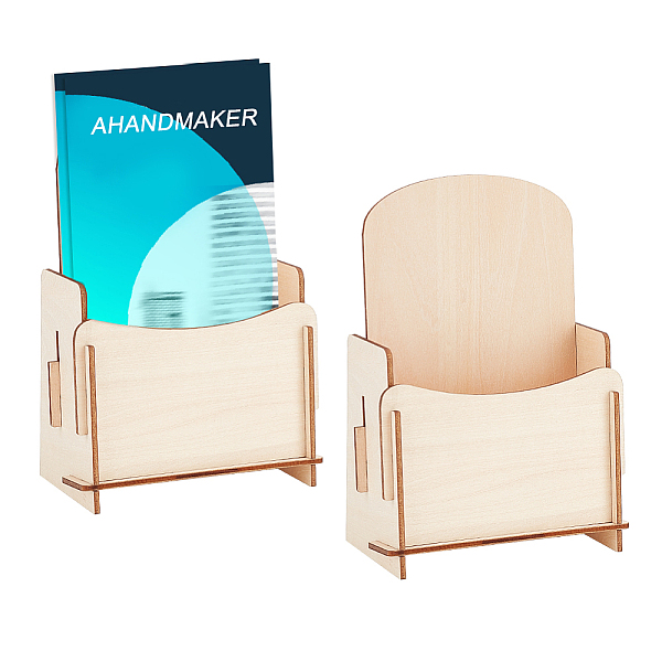 PandaHall AHANDMAKER 2Pcs Brochure Holder Wooden Pamphlet Holder Table Stand Sign Holder Countertop Organizer Flyer Multi Slot Holder Rack..., Yellow
PandaHall AHANDMAKER 2Pcs Brochure Holder Wooden Pamphlet Holder Table Stand Sign Holder Countertop Organizer Flyer Multi Slot Holder Rack..., Yellow
