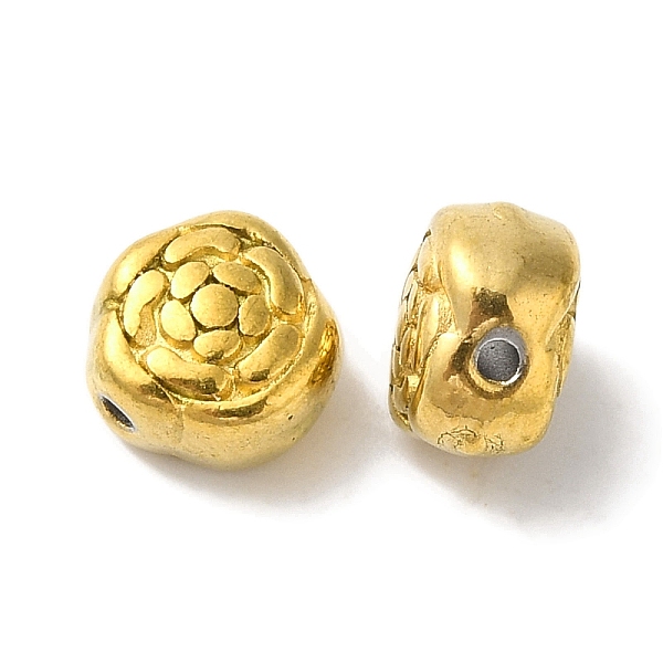 PandaHall 304 Stainless Steel Beads, Flower, Golden, 7x4mm, Hole: 1mm 304 Stainless Steel Flower
PandaHall 304 Stainless Steel Beads, Flower, Golden, 7x4mm, Hole: 1mm 304 Stainless Steel Flower