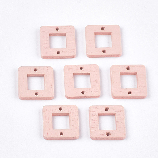 PandaHall Painted Poplar Wood Links, Square, Pink, 18x18x2.5mm, Hole: 1.5mm Wood Square Pink
PandaHall Painted Poplar Wood Links, Square, Pink, 18x18x2.5mm, Hole: 1.5mm Wood Square Pink