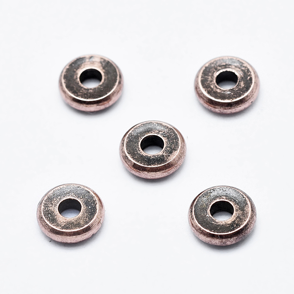 PandaHall Brass Spacer Beads, Long-Lasting Plated, Cadmium Free & Nickel Free & Lead Free, Flat Round, Red Copper, 6x1.5mm, Hole: 1.5mm...
PandaHall Brass Spacer Beads, Long-Lasting Plated, Cadmium Free & Nickel Free & Lead Free, Flat Round, Red Copper, 6x1.5mm, Hole: 1.5mm...
