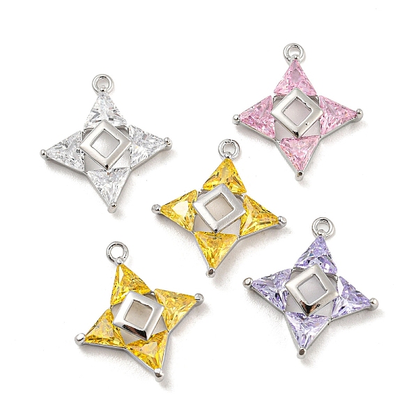 PandaHall Glass Pendants, with Brass Findings, Star Charms, Real Platinum Plated, 15.5x14x3.5mm, Hole: 1mm Brass+Glass Star Multicolor
PandaHall Glass Pendants, with Brass Findings, Star Charms, Real Platinum Plated, 15.5x14x3.5mm, Hole: 1mm Brass+Glass Star Multicolor