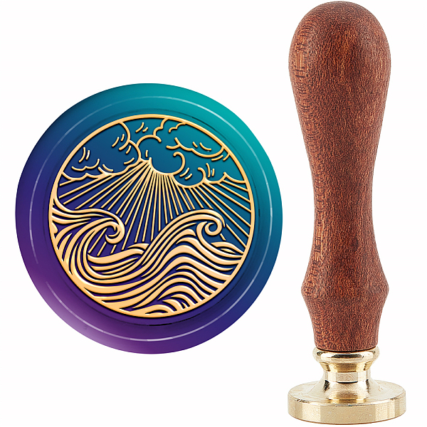 PandaHall CRASPIRE Sun Wax Seal Stamp Clouds Sealing Wax Stamps Waves 30mm Retro Vintage Removable Brass Stamp Head with Wood Handle for...
PandaHall CRASPIRE Sun Wax Seal Stamp Clouds Sealing Wax Stamps Waves 30mm Retro Vintage Removable Brass Stamp Head with Wood Handle for...