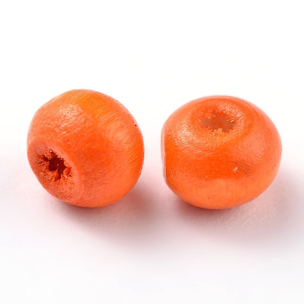 PandaHall Dyed Natural Wood Beads, Round, Lead Free, Dark Orange, 6x4~5mm, Hole: 2mm, about 13600pcs/1000g Maple Wood Round Orange
PandaHall Dyed Natural Wood Beads, Round, Lead Free, Dark Orange, 6x4~5mm, Hole: 2mm, about 13600pcs/1000g Maple Wood Round Orange