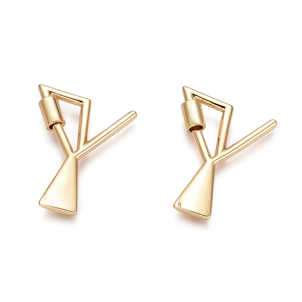 PandaHall Brass Screw Carabiner Lock Charms, for Necklaces Making, Real 18K Gold Plated, Polishing, Letter, Letter.Y, 34x27x2.5mm, Screw...
PandaHall Brass Screw Carabiner Lock Charms, for Necklaces Making, Real 18K Gold Plated, Polishing, Letter, Letter.Y, 34x27x2.5mm, Screw...