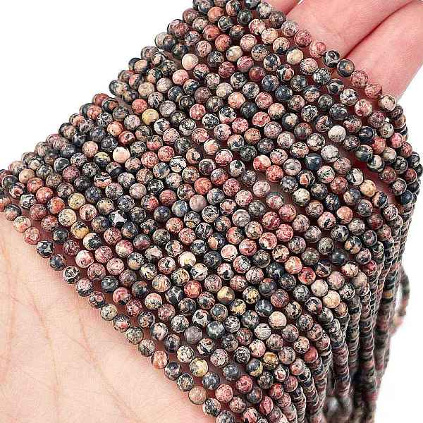PandaHall Natural Leopard Skin Jasper Beads Strands, Round, 3mm, Hole: 0.5mm, about 136pcs/strand, 15.87''(40.3cm) Leopard Skin Jasper Round
PandaHall Natural Leopard Skin Jasper Beads Strands, Round, 3mm, Hole: 0.5mm, about 136pcs/strand, 15.87''(40.3cm) Leopard Skin Jasper Round