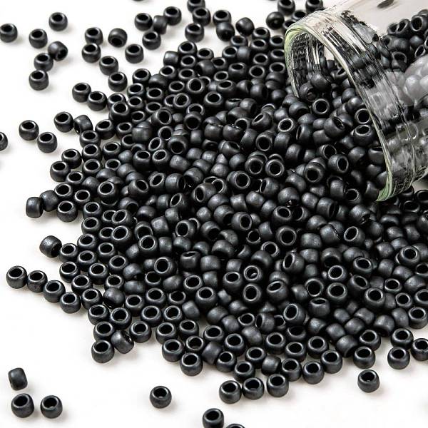 PandaHall TOHO Round Seed Beads, Japanese Seed Beads, (611) Matte Color Opaque Gray, 8/0, 3mm, Hole: 1mm, about 1110pcs/50g Glass Gray
PandaHall TOHO Round Seed Beads, Japanese Seed Beads, (611) Matte Color Opaque Gray, 8/0, 3mm, Hole: 1mm, about 1110pcs/50g Glass Gray