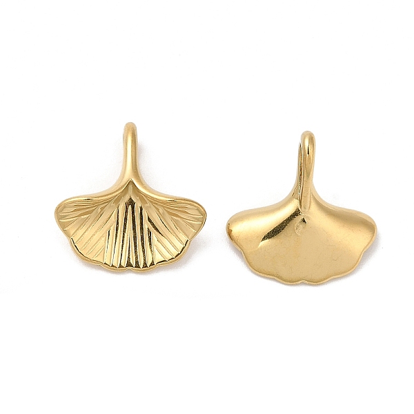 PandaHall 304 Stainless Steel Charms, Ginkgo Leaf Charm, Real 18K Gold Plated, 13x13x4.5mm, Hole: 3.5x2mm 304 Stainless Steel Leaf
PandaHall 304 Stainless Steel Charms, Ginkgo Leaf Charm, Real 18K Gold Plated, 13x13x4.5mm, Hole: 3.5x2mm 304 Stainless Steel Leaf