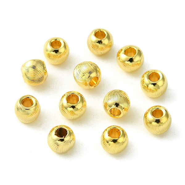 PandaHall Brass Beads, Round, Real 18K Gold Plated, 3.8x3.2mm, Hole: 1.4mm Brass Round
PandaHall Brass Beads, Round, Real 18K Gold Plated, 3.8x3.2mm, Hole: 1.4mm Brass Round