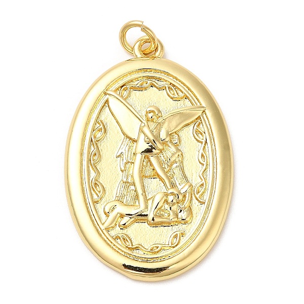 PandaHall Rack Plating Brass Pendants, Long-Lasting Plated, Cadmium Free & Lead Free, with Jump Rings, Oval with Religion Pattern Charms...
PandaHall Rack Plating Brass Pendants, Long-Lasting Plated, Cadmium Free & Lead Free, with Jump Rings, Oval with Religion Pattern Charms...