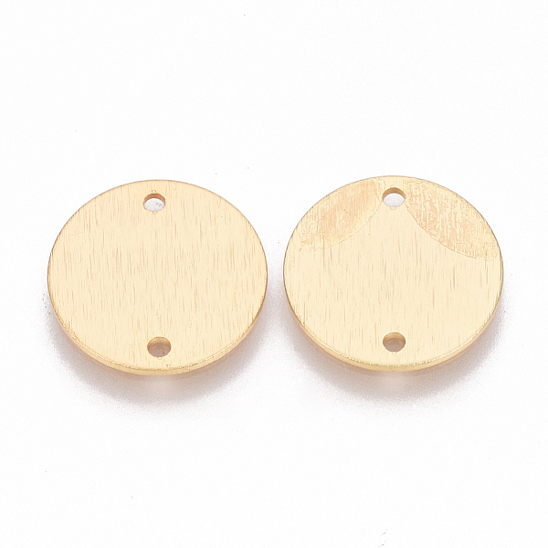 PandaHall Brass Links connectors, Flat Round, Nickel Free, Real 18K Gold Plated, 15x1mm, Hole: 1mm Brass Flat Round
PandaHall Brass Links connectors, Flat Round, Nickel Free, Real 18K Gold Plated, 15x1mm, Hole: 1mm Brass Flat Round
