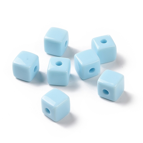 PandaHall Opaque Acrylic Beads, Cube, Light Blue, 12.2x12.2x12.2mm, Hole: 3.7mm, about 288pcs/500g Acrylic Cube
PandaHall Opaque Acrylic Beads, Cube, Light Blue, 12.2x12.2x12.2mm, Hole: 3.7mm, about 288pcs/500g Acrylic Cube