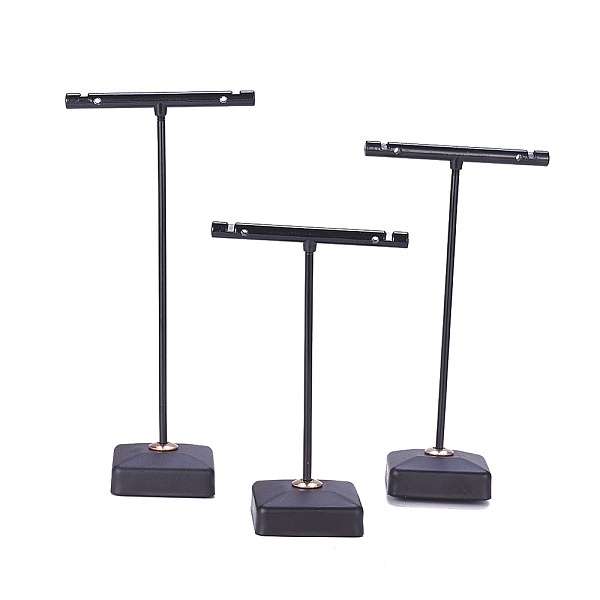PandaHall T Bar Iron Earring Displays Sets, Jewelry Display Rack, Jewelry Tree Stand, Gunmetal, 6x9.3~12.6cm, 3pcs/set Iron
PandaHall T Bar Iron Earring Displays Sets, Jewelry Display Rack, Jewelry Tree Stand, Gunmetal, 6x9.3~12.6cm, 3pcs/set Iron