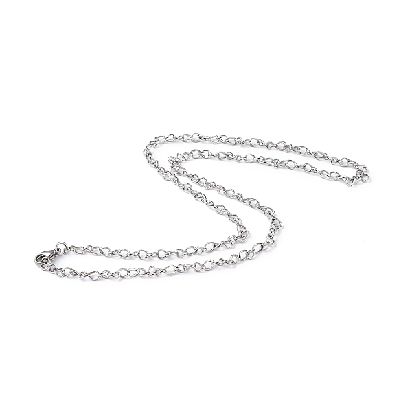 PandaHall 201 Stainless Steel Figaro Chain Necklace for Men Women, Stainless Steel Color, 20.28 inch(51.5cm) 201 Stainless Steel
PandaHall 201 Stainless Steel Figaro Chain Necklace for Men Women, Stainless Steel Color, 20.28 inch(51.5cm) 201 Stainless Steel