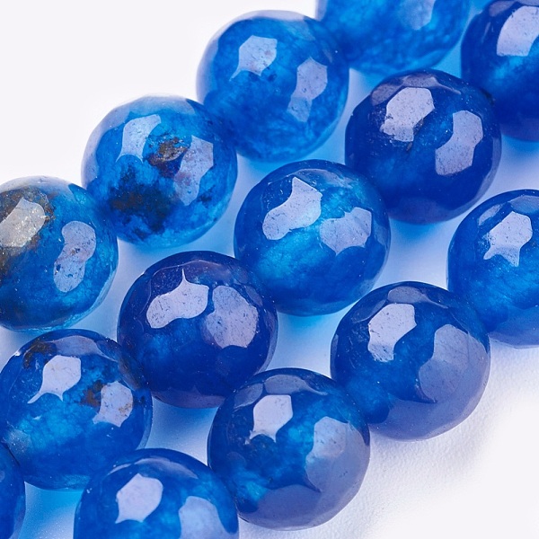 PandaHall Natural Malaysia Jade Beads Strands, Dyed, Faceted, Round, Blue, 12mm, Hole: 1.2mm, about 32pcs/strand, 14.9 inch Malaysia Jade...
PandaHall Natural Malaysia Jade Beads Strands, Dyed, Faceted, Round, Blue, 12mm, Hole: 1.2mm, about 32pcs/strand, 14.9 inch Malaysia Jade...