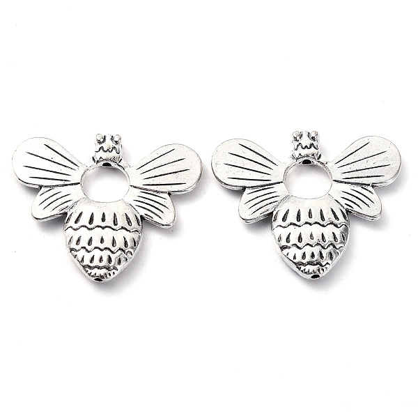PandaHall Tibetan Style Alloy Pendant, Lead Free & Cadmium Free, Bees, 24.5x28.5x3.5mm, Hole: 6.5mm, 262pcs/1000g Alloy Bees
PandaHall Tibetan Style Alloy Pendant, Lead Free & Cadmium Free, Bees, 24.5x28.5x3.5mm, Hole: 6.5mm, 262pcs/1000g Alloy Bees