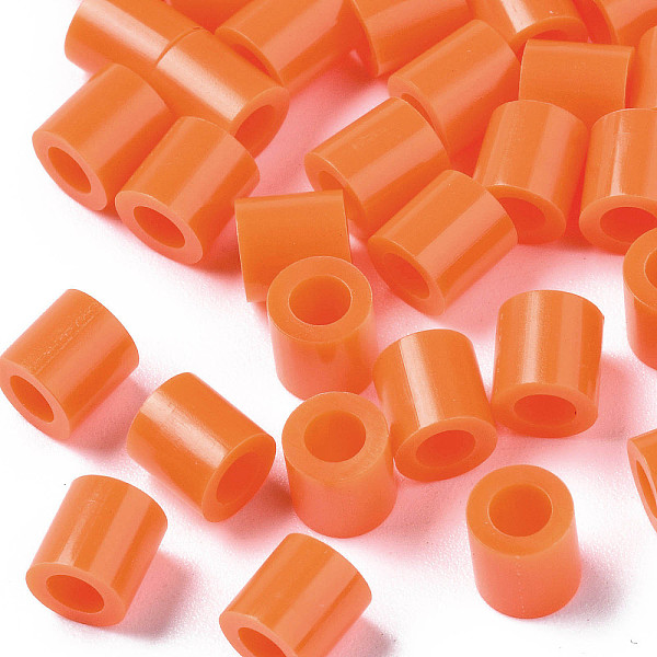 PandaHall PE Fuse Beads, DIY Melty Beads, Tube, Orange, 5x5mm, Hole: 3mm Plastic Tube Orange
PandaHall PE Fuse Beads, DIY Melty Beads, Tube, Orange, 5x5mm, Hole: 3mm Plastic Tube Orange
