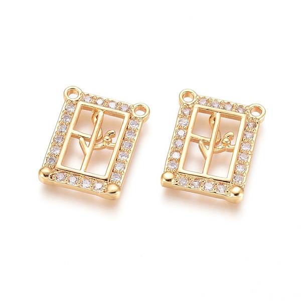 PandaHall Brass Micro Pave Clear Cubic Zirconia Pendants, Long-Lasting Plated, Rectangle, Golden, 15.5x12x2mm, Hole: 1.2mm Brass+Cubic...
PandaHall Brass Micro Pave Clear Cubic Zirconia Pendants, Long-Lasting Plated, Rectangle, Golden, 15.5x12x2mm, Hole: 1.2mm Brass+Cubic...