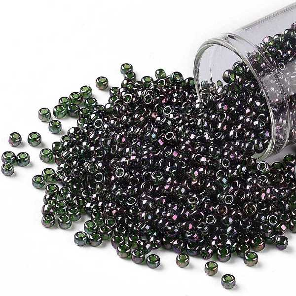 PandaHall TOHO Round Seed Beads, Japanese Seed Beads, (326) Gold Luster Orion, 8/0, 3mm, Hole: 1mm, about 222pcs/10g Glass Green
PandaHall TOHO Round Seed Beads, Japanese Seed Beads, (326) Gold Luster Orion, 8/0, 3mm, Hole: 1mm, about 222pcs/10g Glass Green