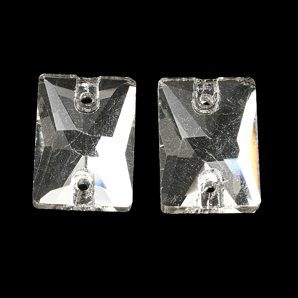 PandaHall Glass Connector Charms, Faceted, Rectangle Links, Clear, 14x10x4mm, Hole: 1mm Glass Rectangle Clear
PandaHall Glass Connector Charms, Faceted, Rectangle Links, Clear, 14x10x4mm, Hole: 1mm Glass Rectangle Clear
