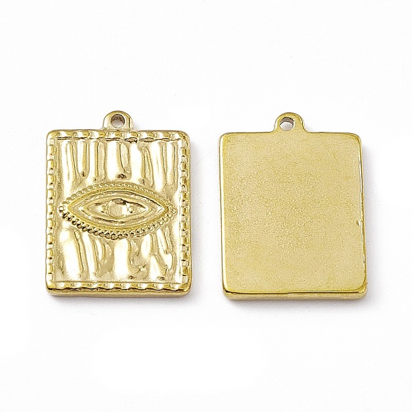 PandaHall Vacuum Plating 201 Stainless Steel Pendants, Rectangle with Eyes Charm, Real 18K Gold Plated, 21x15.5x2mm, Hole: 1.4mm 201...
PandaHall Vacuum Plating 201 Stainless Steel Pendants, Rectangle with Eyes Charm, Real 18K Gold Plated, 21x15.5x2mm, Hole: 1.4mm 201...