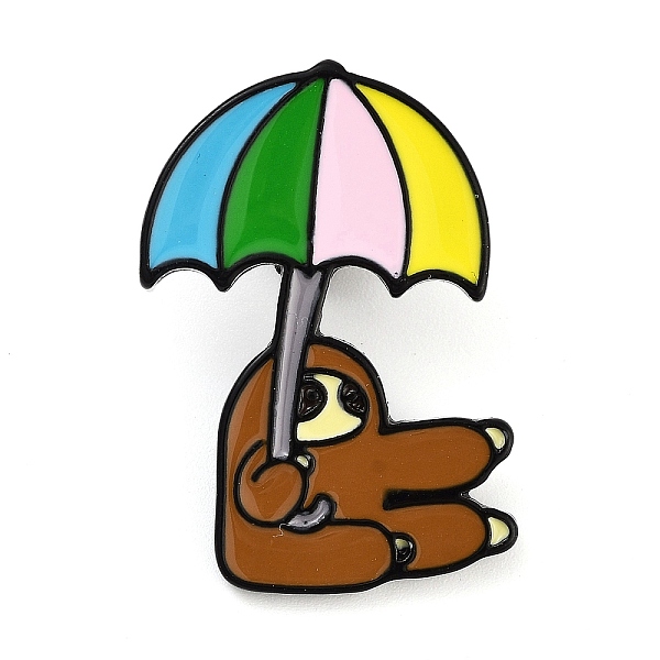 PandaHall Sloth Shape Enamel Pins, Black Zinc Alloy Brooches, for Backpack Clothes, Umbrella, 29.5x22.5x2mm Alloy+Enamel Others
PandaHall Sloth Shape Enamel Pins, Black Zinc Alloy Brooches, for Backpack Clothes, Umbrella, 29.5x22.5x2mm Alloy+Enamel Others