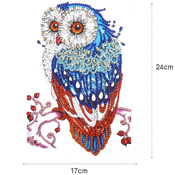 PandaHall DIY Owl Diamond Painting Sticker Kits, including Self Adhesive Sticker, Resin Rhinestones, Diamond Sticky Pen, Tray Plate and Glue...
PandaHall DIY Owl Diamond Painting Sticker Kits, including Self Adhesive Sticker, Resin Rhinestones, Diamond Sticky Pen, Tray Plate and Glue...