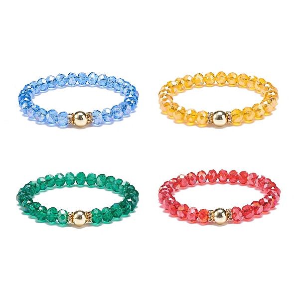 PandaHall 4Pcs 4 Style Glass & Rhinestone Beaded Stretch Bracelets Set for Women, Mixed Color, Inner Diameter: 2-1/8 inch(5.3cm), 1Pc/style..., Multicolor
PandaHall 4Pcs 4 Style Glass & Rhinestone Beaded Stretch Bracelets Set for Women, Mixed Color, Inner Diameter: 2-1/8 inch(5.3cm), 1Pc/style..., Multicolor