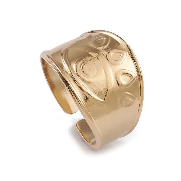 PandaHall Ion Plating(IP) 304 Stainless Steel Eye Open Cuff Rings for Women, Real 14K Gold Plated, Inner Diameter: 16.8mm 304 Stainless...
PandaHall Ion Plating(IP) 304 Stainless Steel Eye Open Cuff Rings for Women, Real 14K Gold Plated, Inner Diameter: 16.8mm 304 Stainless...
