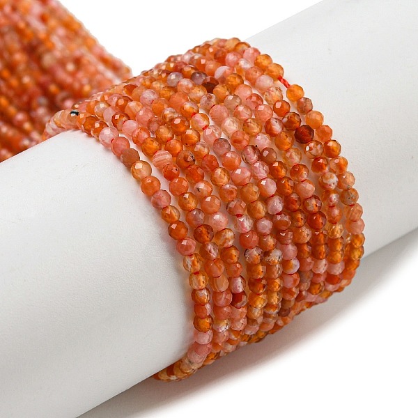 PandaHall Natural Carnelian Beads Strands, Faceted, Round, 2mm, Hole: 0.8mm, about 190pcs/strand, 16 inch Carnelian Round
PandaHall Natural Carnelian Beads Strands, Faceted, Round, 2mm, Hole: 0.8mm, about 190pcs/strand, 16 inch Carnelian Round