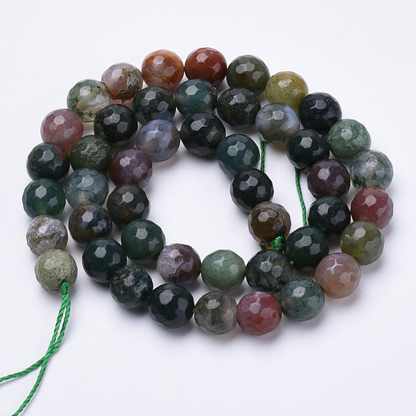 PandaHall Natural Indian Agate Beads Strands, Faceted, Round, 8mm, Hole: 1.2mm, about 45pcs/strand, 15.3 inch Indian Agate Round
PandaHall Natural Indian Agate Beads Strands, Faceted, Round, 8mm, Hole: 1.2mm, about 45pcs/strand, 15.3 inch Indian Agate Round