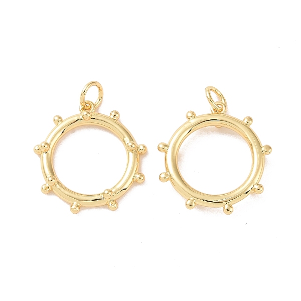 PandaHall Rack Plating Brass Pendants, with Jump Ring, Cadmium Free & Lead Free, Long-Lasting Plated, Long-Lasting Plated, Round Ring, Real...
PandaHall Rack Plating Brass Pendants, with Jump Ring, Cadmium Free & Lead Free, Long-Lasting Plated, Long-Lasting Plated, Round Ring, Real...