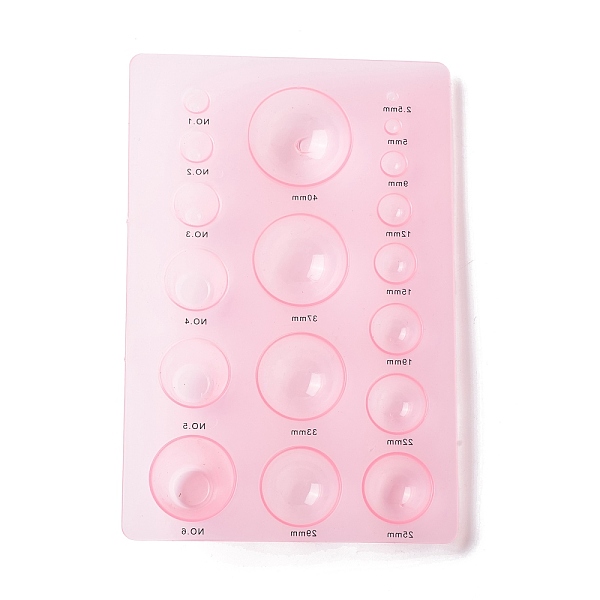 PandaHall DIY Plastic Paper Quilling Tools, 3D Dome Half Ball Mould, for Paper Craft Making, Pink, 129.5x196x29mm, Inner Diameter: 3~40.5mm...
PandaHall DIY Plastic Paper Quilling Tools, 3D Dome Half Ball Mould, for Paper Craft Making, Pink, 129.5x196x29mm, Inner Diameter: 3~40.5mm...
