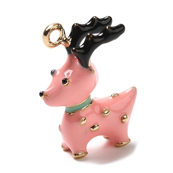 PandaHall Alloy Enamel Pendants, Golden, Deer, 22x17x6mm, Hole: 1.5mm Alloy+Enamel Deer
PandaHall Alloy Enamel Pendants, Golden, Deer, 22x17x6mm, Hole: 1.5mm Alloy+Enamel Deer