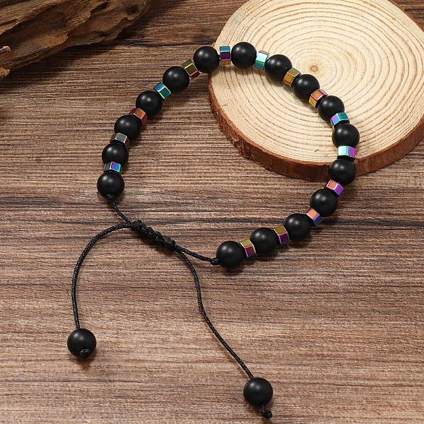 PandaHall Adjustable Round Wood & synthetic Non-magnetic Hematite Braided Bead Bracelets for Men Wood
PandaHall Adjustable Round Wood & synthetic Non-magnetic Hematite Braided Bead Bracelets for Men Wood
