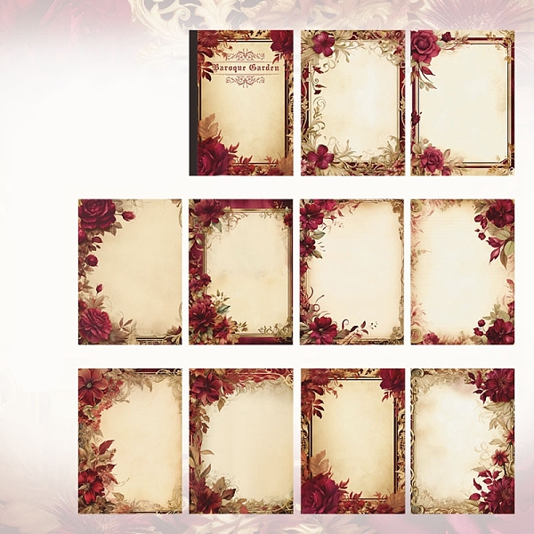 PandaHall 30 Sheets 10 Styles Vintage Scrapbook Paper Pad, for DIY Album Scrapbook, Greeting Card, Background Paper, Brown, 115x178x5mm...
PandaHall 30 Sheets 10 Styles Vintage Scrapbook Paper Pad, for DIY Album Scrapbook, Greeting Card, Background Paper, Brown, 115x178x5mm...