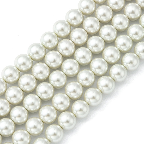 PandaHall Eco-Friendly Dyed Glass Pearl Round Beads Strands, Grade A, Cotton Cord Threaded, WhiteSmoke, 10mm, Hole: 0.7~1.1mm, about..., White
PandaHall Eco-Friendly Dyed Glass Pearl Round Beads Strands, Grade A, Cotton Cord Threaded, WhiteSmoke, 10mm, Hole: 0.7~1.1mm, about..., White