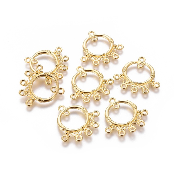 PandaHall Tibetan Style Chandelier Components Links, Lead Free and Cadmium Free, Ring, Golden, 26x25x2mm, Hole: 1.5mm Alloy Ring
PandaHall Tibetan Style Chandelier Components Links, Lead Free and Cadmium Free, Ring, Golden, 26x25x2mm, Hole: 1.5mm Alloy Ring