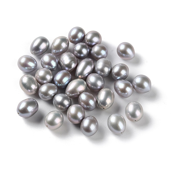PandaHall Dyed Natural Cultured Freshwater Pearl Beads, Half Drilled, Rice, Grade 5A+, Dark Gray, 9~12.5x8~9mm, Hole: 0.9mm Pearl Rice
PandaHall Dyed Natural Cultured Freshwater Pearl Beads, Half Drilled, Rice, Grade 5A+, Dark Gray, 9~12.5x8~9mm, Hole: 0.9mm Pearl Rice