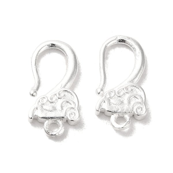 PandaHall Brass Ear Wire, Earring Hooks, with Loop, Silver, 15.5x8x2mm, Hole: 1.2mm, Pin: 0.82mm Brass
PandaHall Brass Ear Wire, Earring Hooks, with Loop, Silver, 15.5x8x2mm, Hole: 1.2mm, Pin: 0.82mm Brass