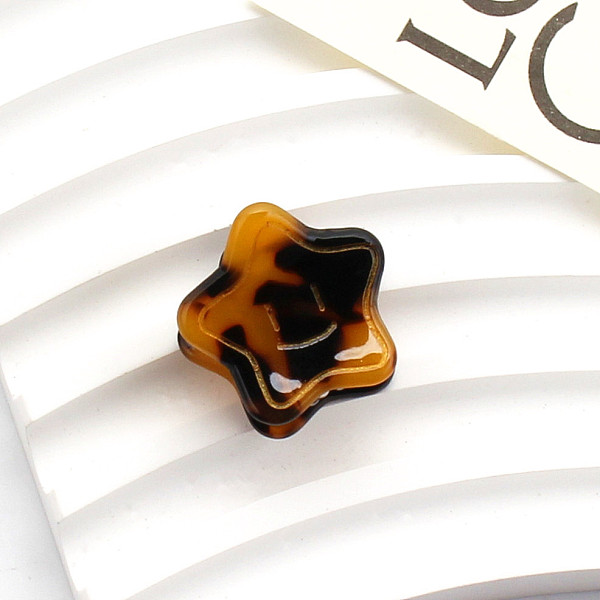 PandaHall Cellulose Acetate(Resin) Star Hair Claw Clips, Small Tortoise Shell Hair Clip for Girls Women, Dark Orange, 25x25mm Cellulose...
PandaHall Cellulose Acetate(Resin) Star Hair Claw Clips, Small Tortoise Shell Hair Clip for Girls Women, Dark Orange, 25x25mm Cellulose...