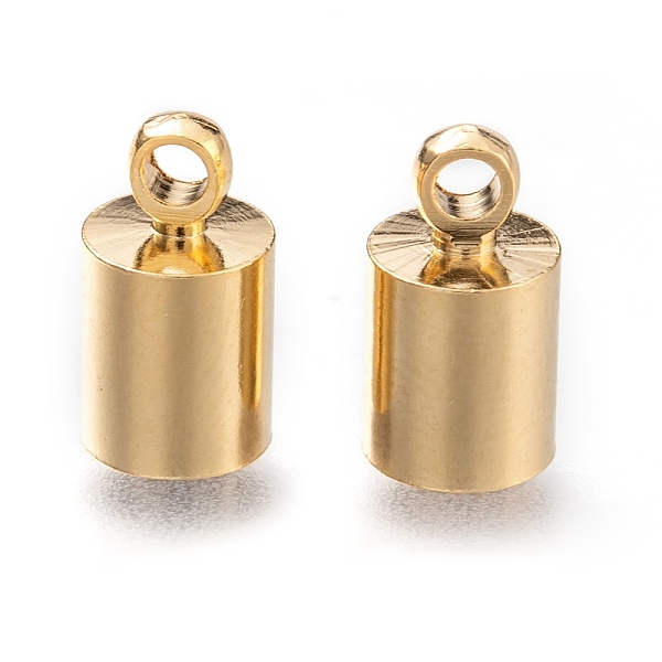 PandaHall Brass Cord Ends, End Caps, Long-Lasting Plated, Column, Real 24K Gold Plated, 10.5x5.5mm, Hole: 1.8mm, Inner Diameter: 5mm Brass
PandaHall Brass Cord Ends, End Caps, Long-Lasting Plated, Column, Real 24K Gold Plated, 10.5x5.5mm, Hole: 1.8mm, Inner Diameter: 5mm Brass