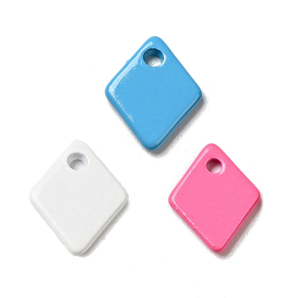 PandaHall Spray Painted 201 Stainless Steel Charms, Rhombus Charms, Mixed Color, 9.5x7.5x1mm, Hole: 1.2mm 201 Stainless Steel Rhombus..., Multicolor
PandaHall Spray Painted 201 Stainless Steel Charms, Rhombus Charms, Mixed Color, 9.5x7.5x1mm, Hole: 1.2mm 201 Stainless Steel Rhombus..., Multicolor